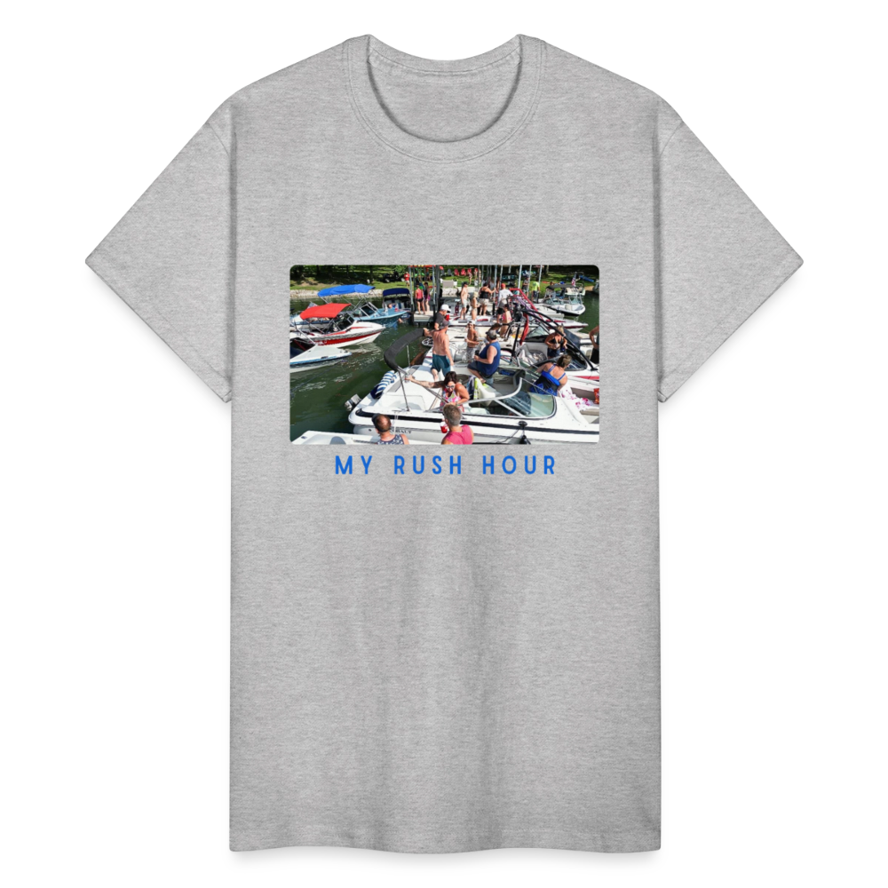 My Rush Hour Lake Life Tee - Unisex Sizing - heather gray