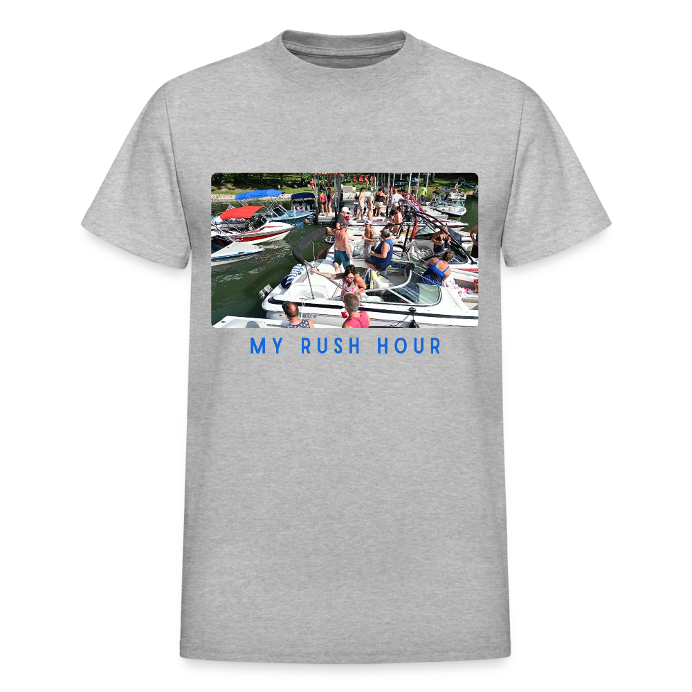 My Rush Hour Lake Life Tee - Unisex Sizing - heather gray