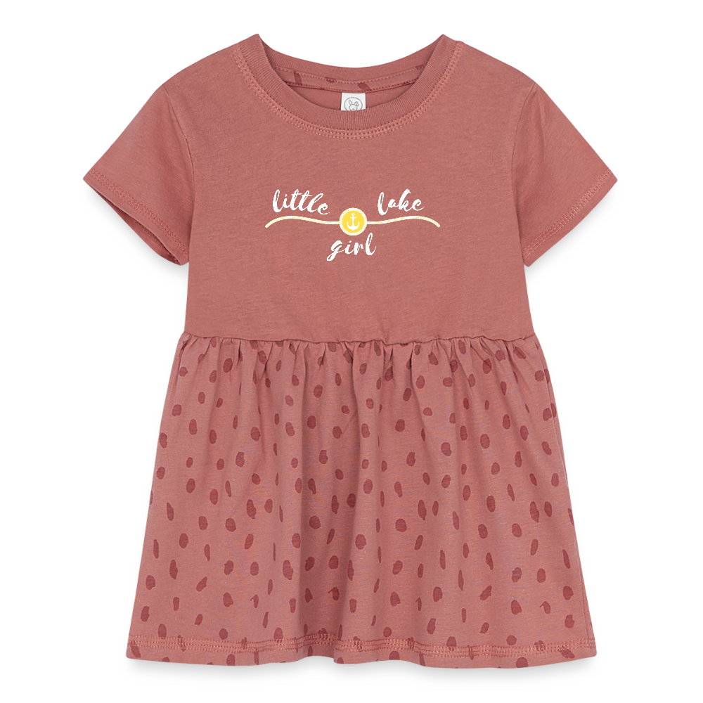 Little Lake Girl Infant Dress - mauve