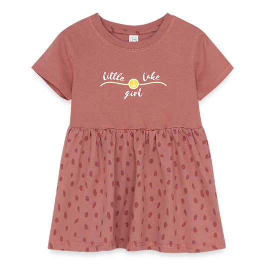 Little Lake Girl Infant Dress - mauve