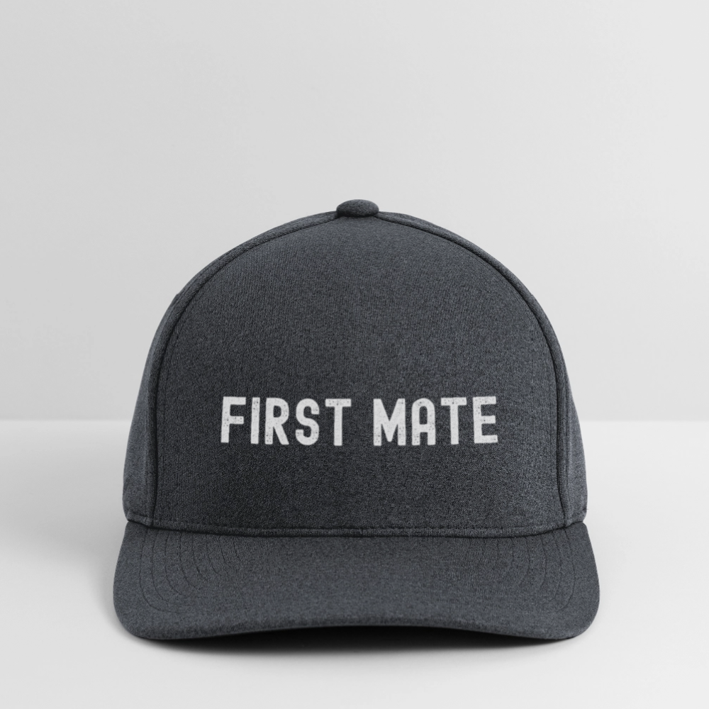 First Mate Flexfit Baseball Cap - dark heather gray