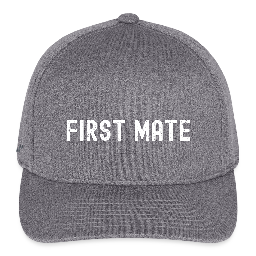 First Mate Flexfit Baseball Cap - light heather gray