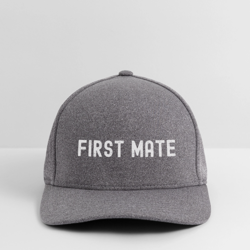 First Mate Flexfit Baseball Cap - light heather gray