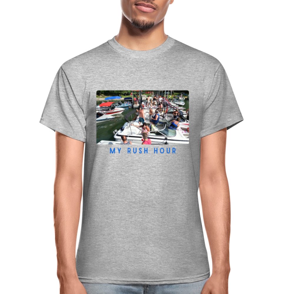 My Rush Hour Lake Life Tee - Unisex Sizing - heather gray
