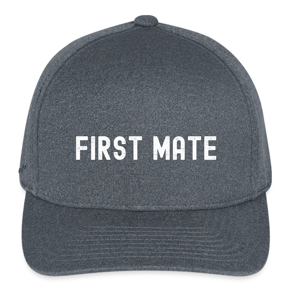 First Mate Flexfit Baseball Cap - dark heather gray