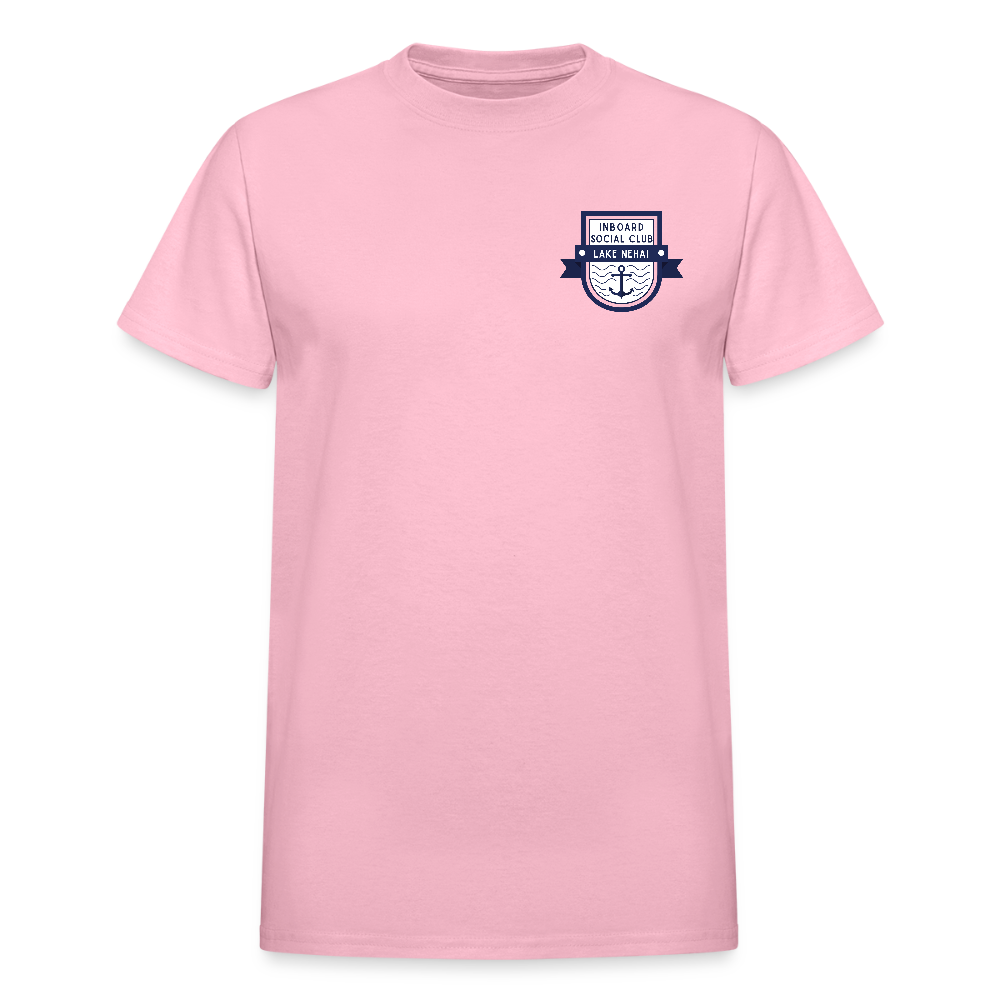 Lake Nehai Inboard Social Club T-Shirt - Unisex Sizing - light pink