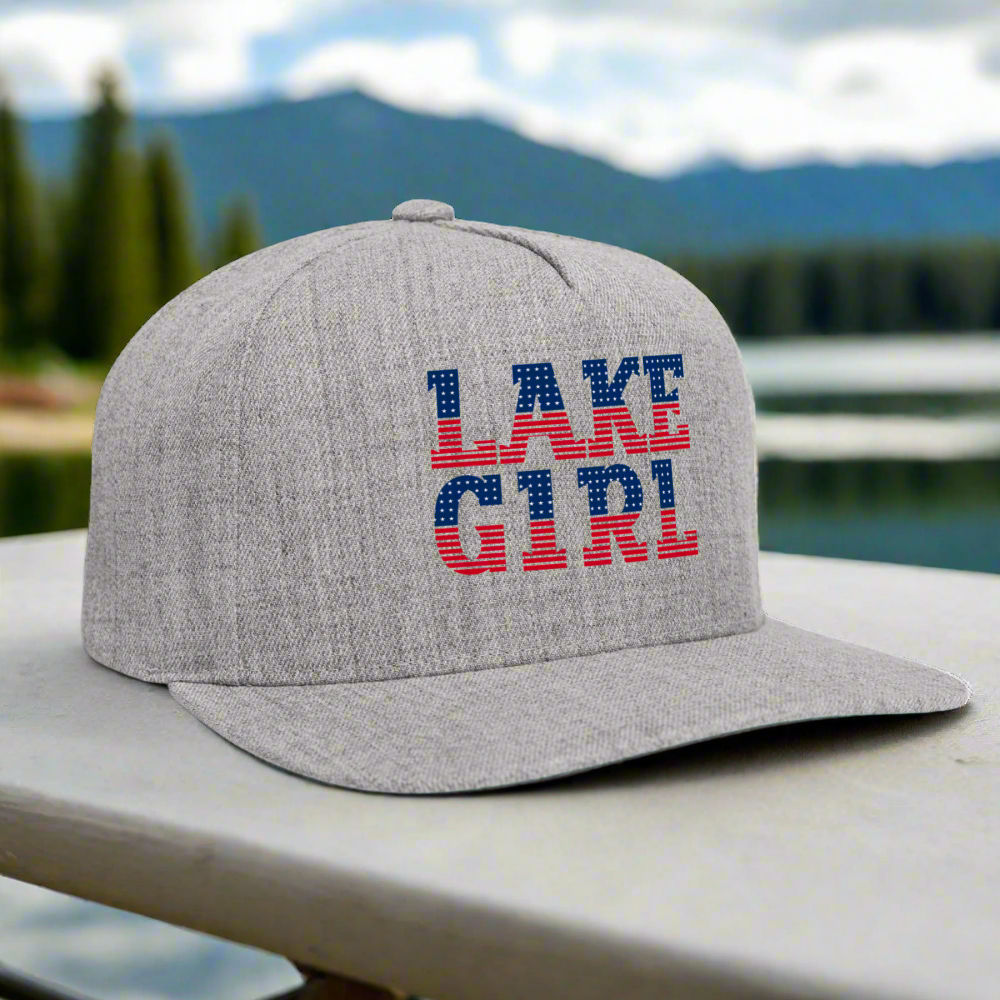 Lake Girl – Patriotic Snapback Hat
