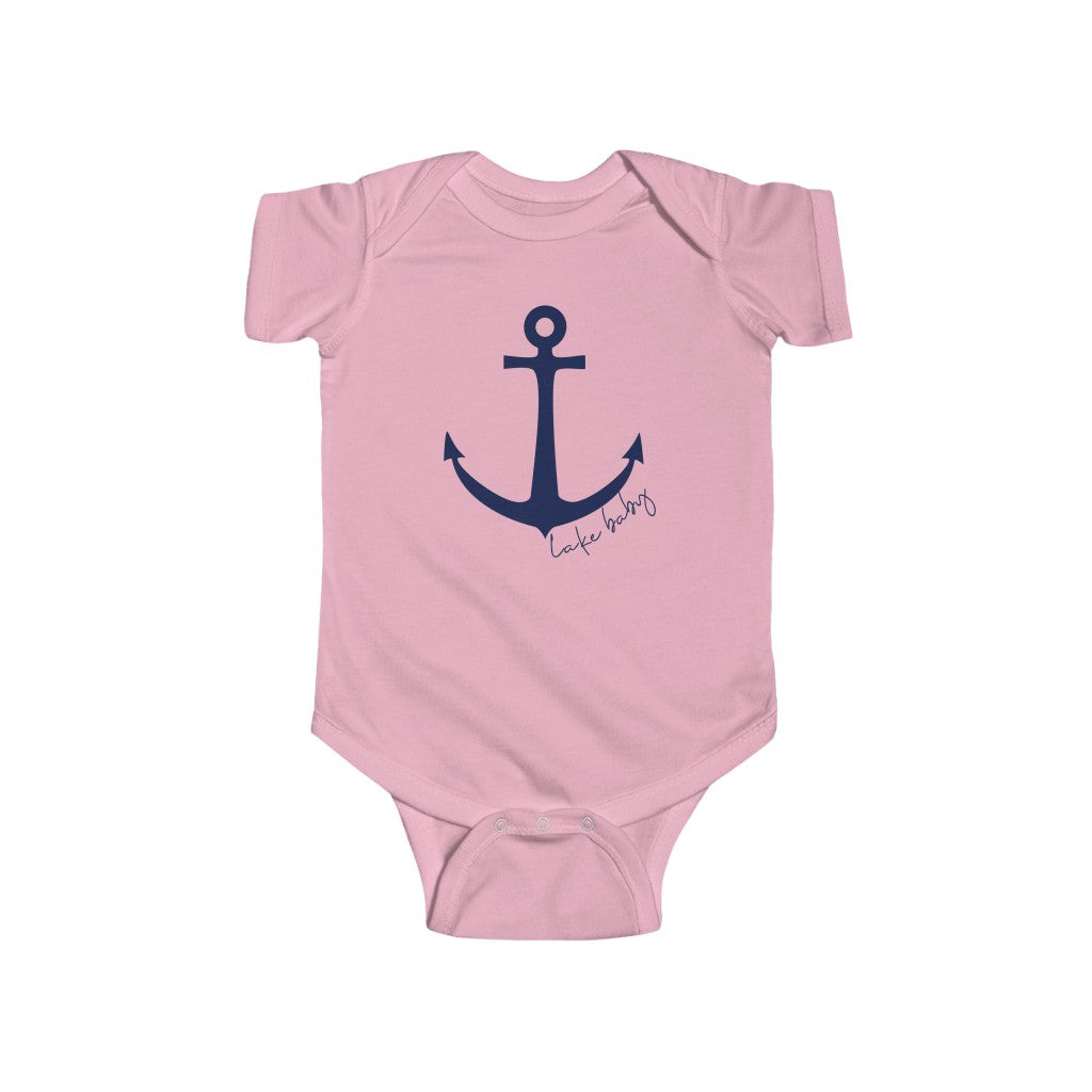 Lake Onesie for Infant, Nautical Onesie for Lake Baby