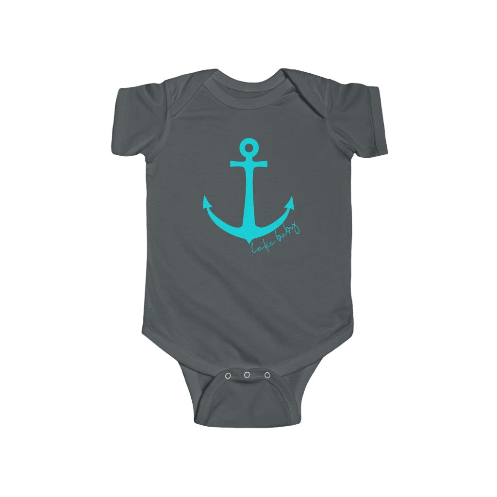 Lake Onesie for Infant, Nautical Onesie for Lake Baby