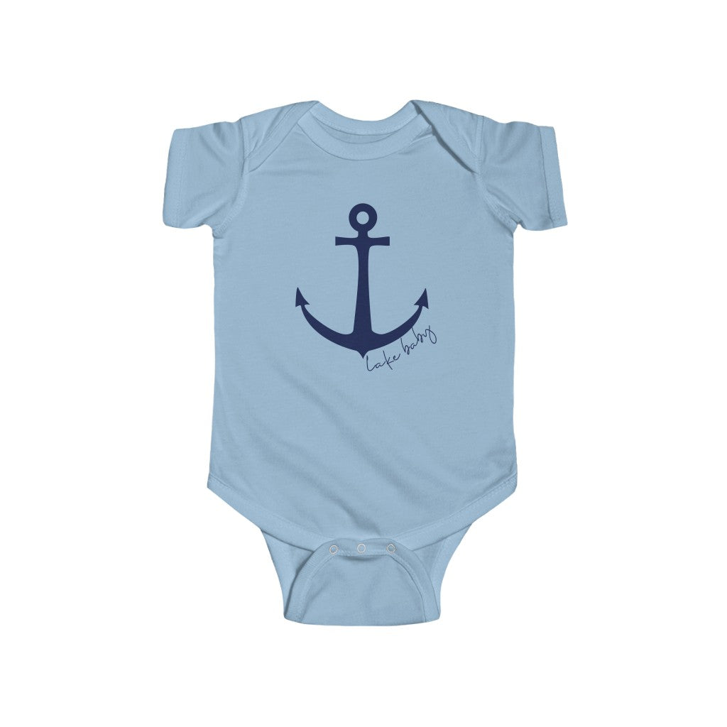 Lake Onesie for Infant, Nautical Onesie for Lake Baby
