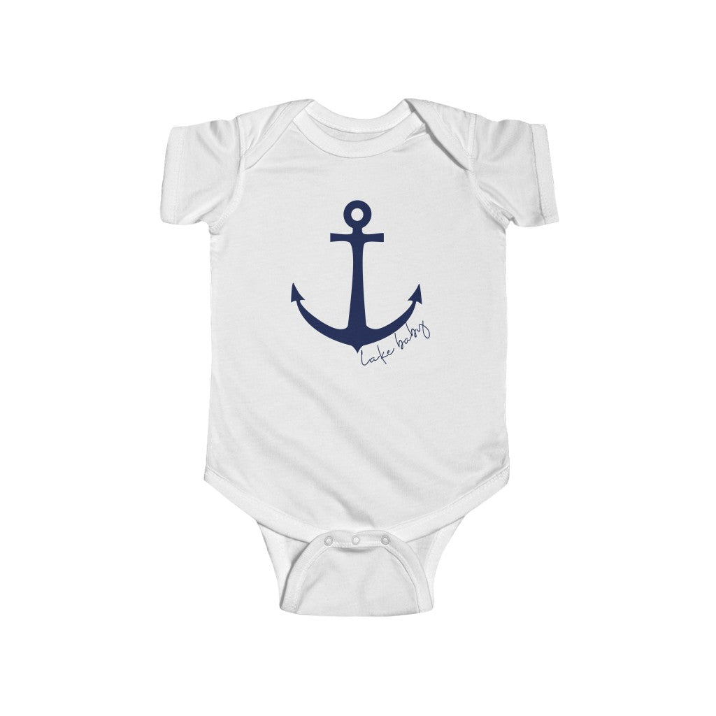 Lake Onesie for Infant, Nautical Onesie for Lake Baby