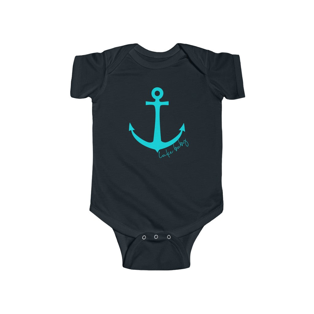 Lake Onesie for Infant, Nautical Onesie for Lake Baby