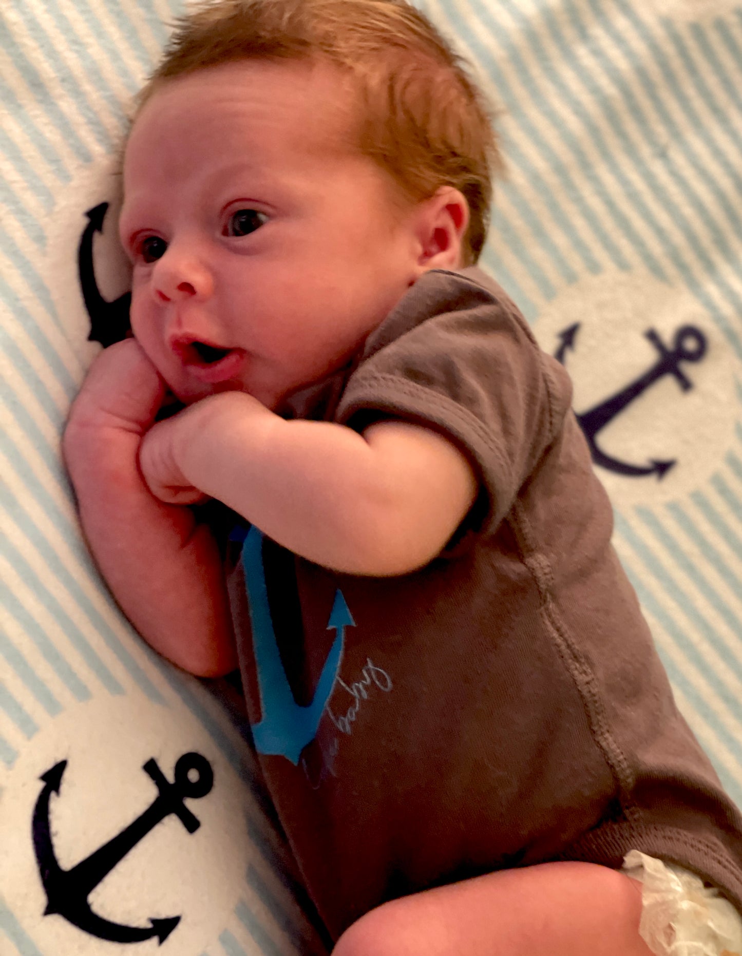 Lake Onesie for Infant, Nautical Onesie for Lake Baby