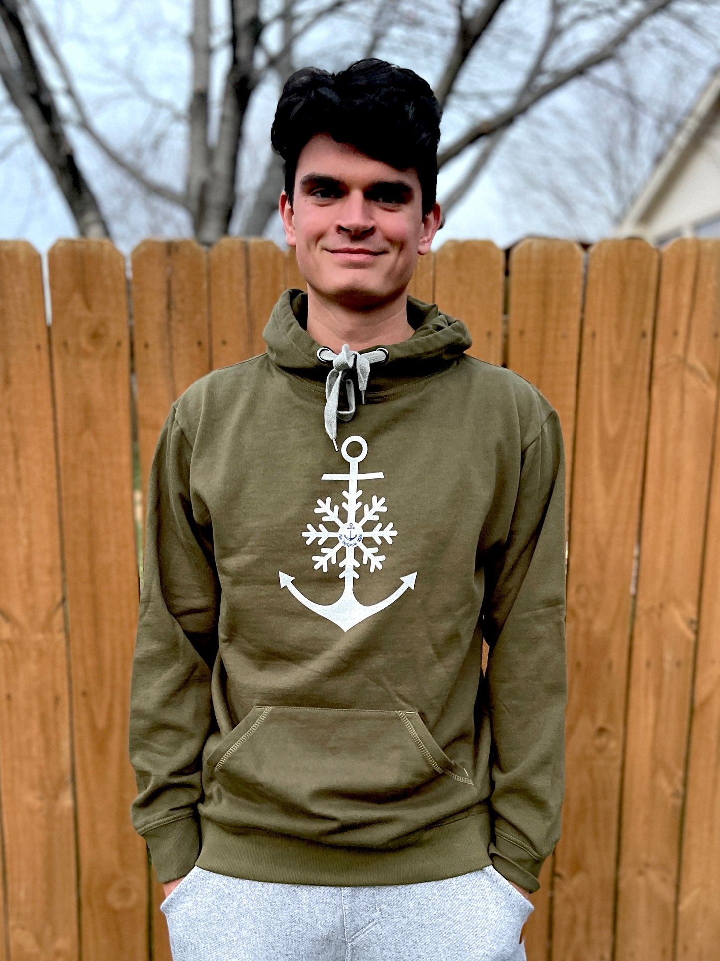 Snowflake Anchor Hoodie