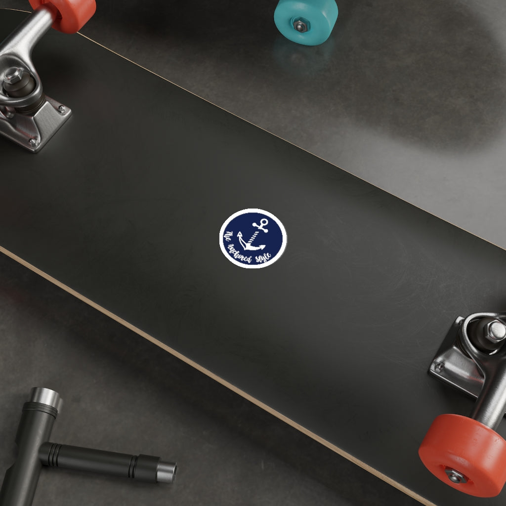 The Anchored Style Die-Cut Stickers