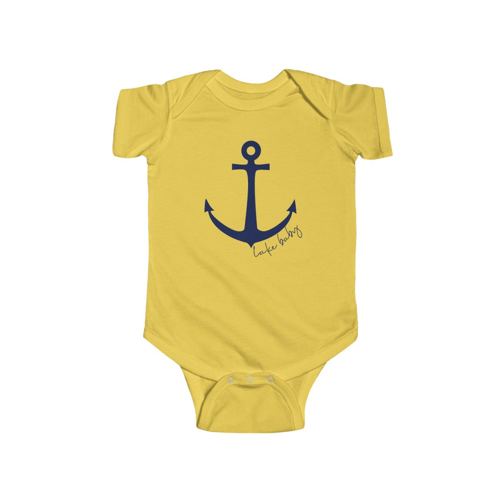 Lake Onesie for Infant, Nautical Onesie for Lake Baby