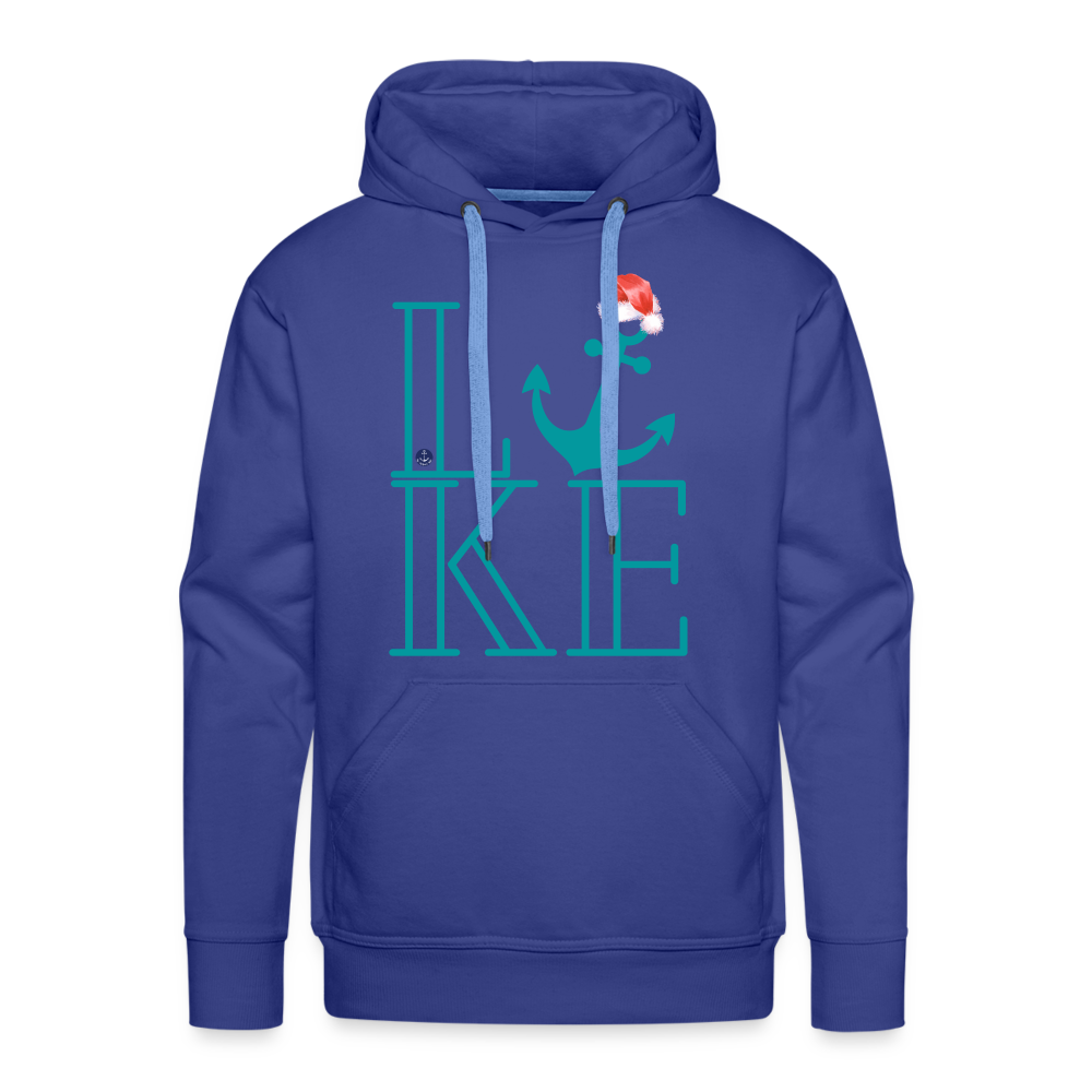 Santa's Favorite Christmas Lake Hoodie - royal blue