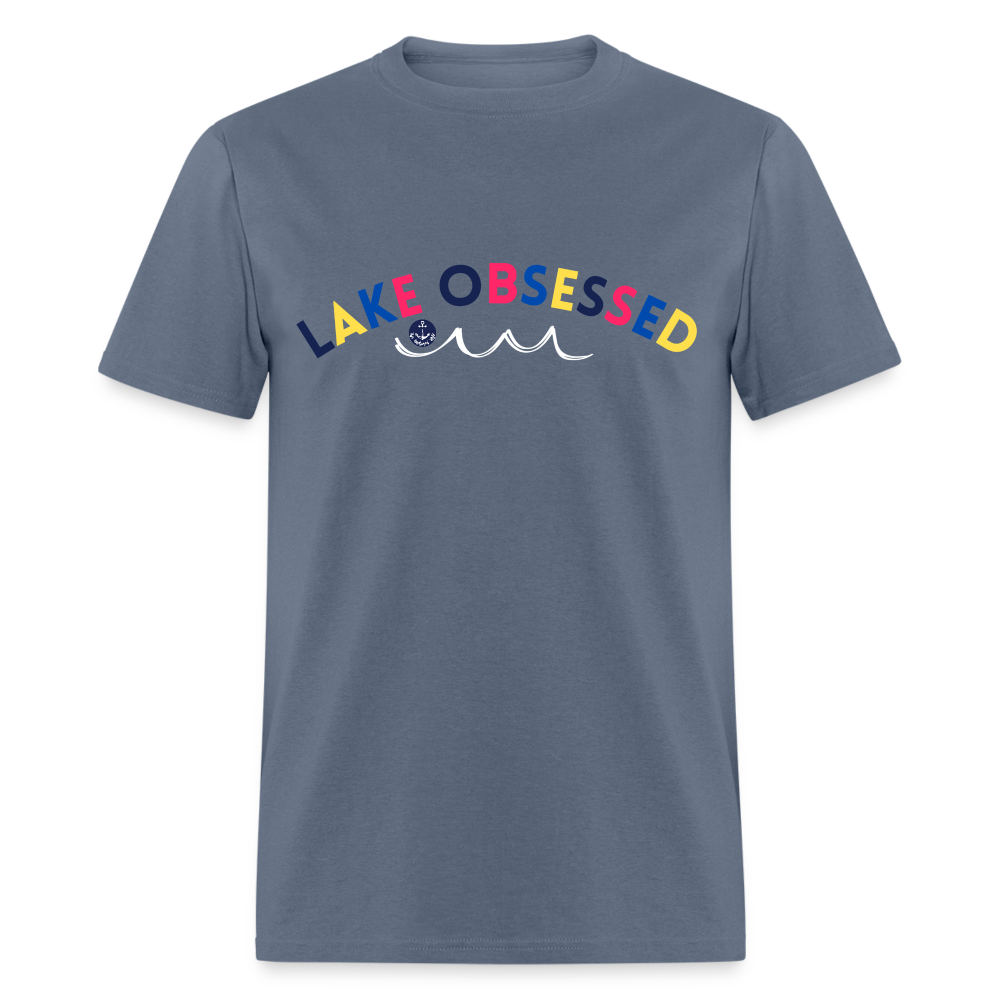 Lake Obsessed Lake Tee - denim