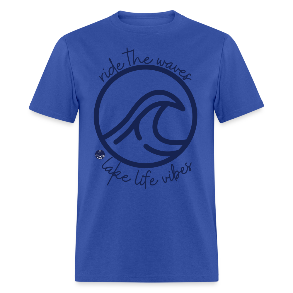 Lake Life Vibes Lake Tee - royal blue