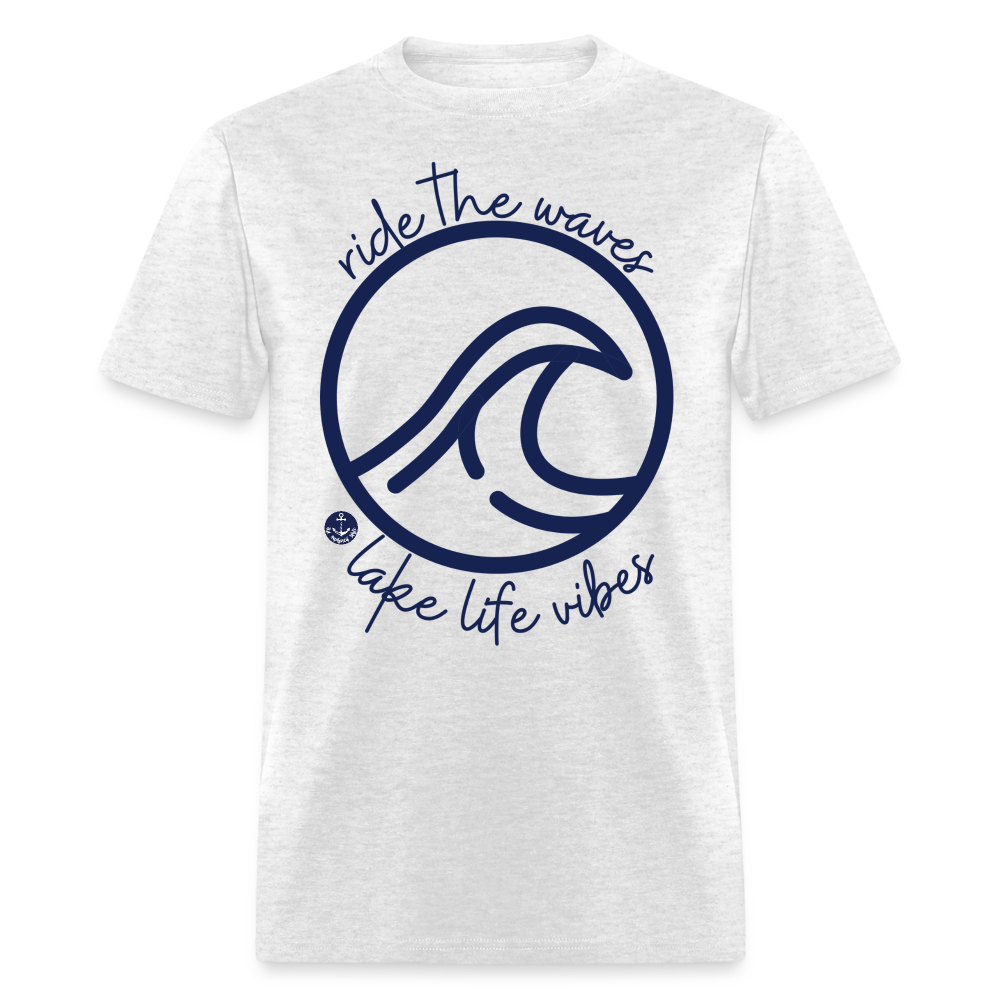 Lake Life Vibes Lake Tee - light heather gray