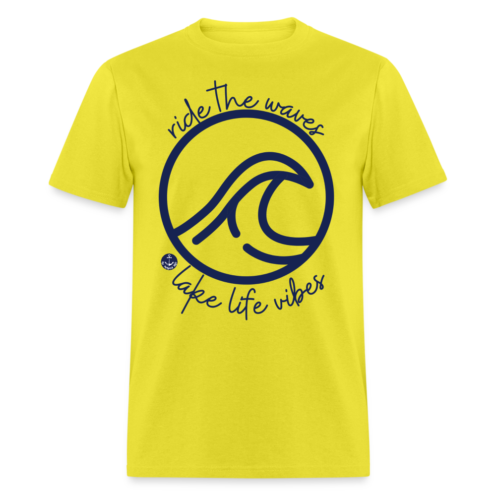 Lake Life Vibes Lake Tee - yellow