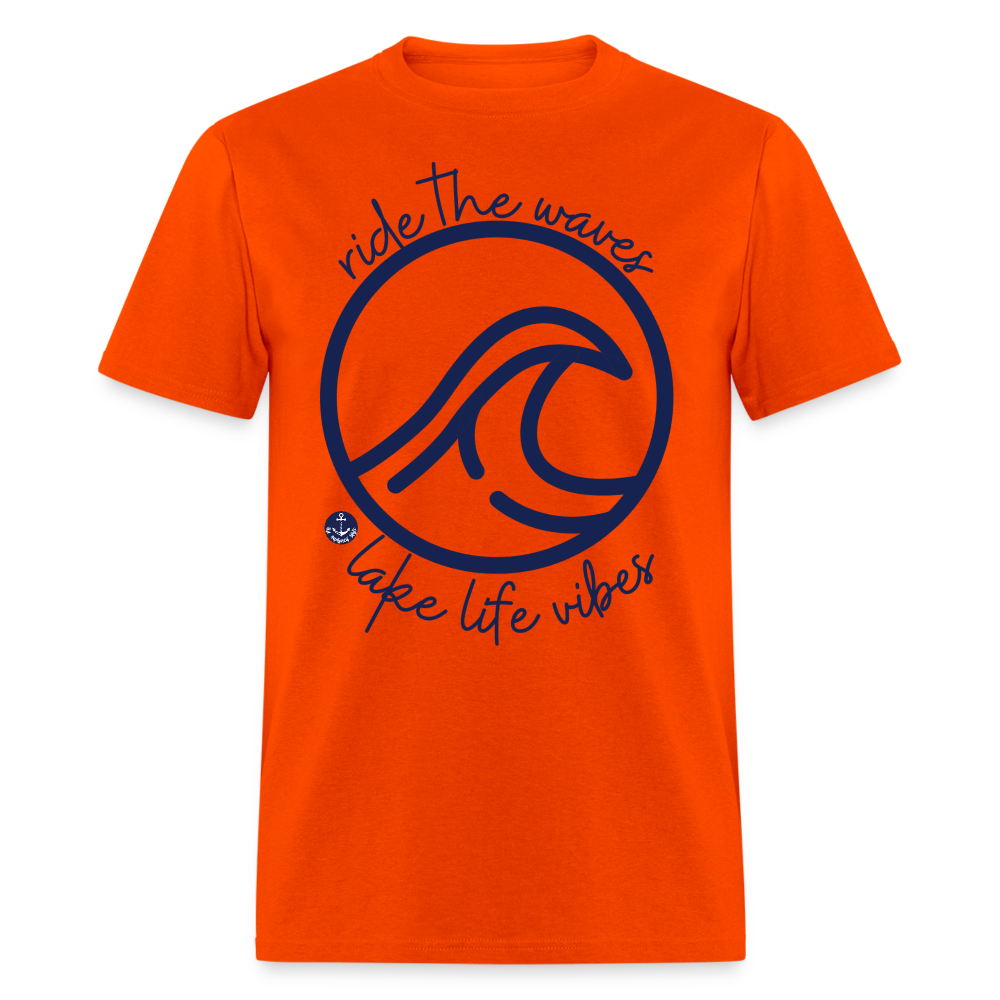 Lake Life Vibes Lake Tee - orange