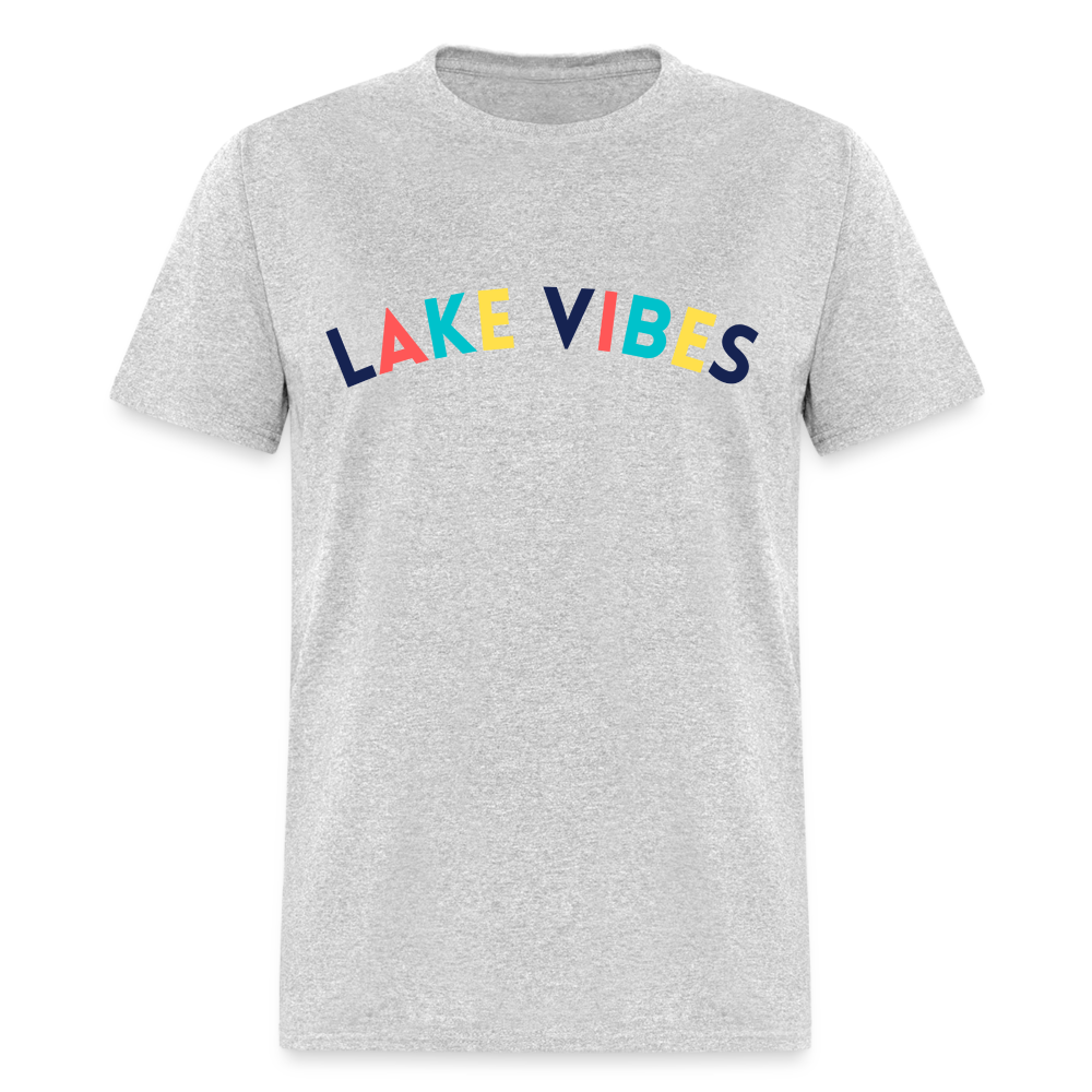 Lake Vibes Lake Tee - heather gray