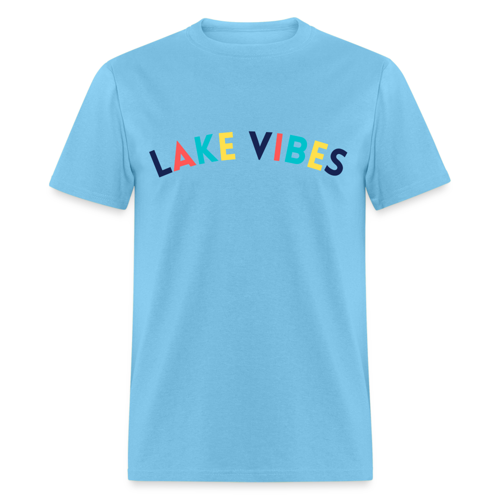 Lake Vibes Lake Tee - aquatic blue