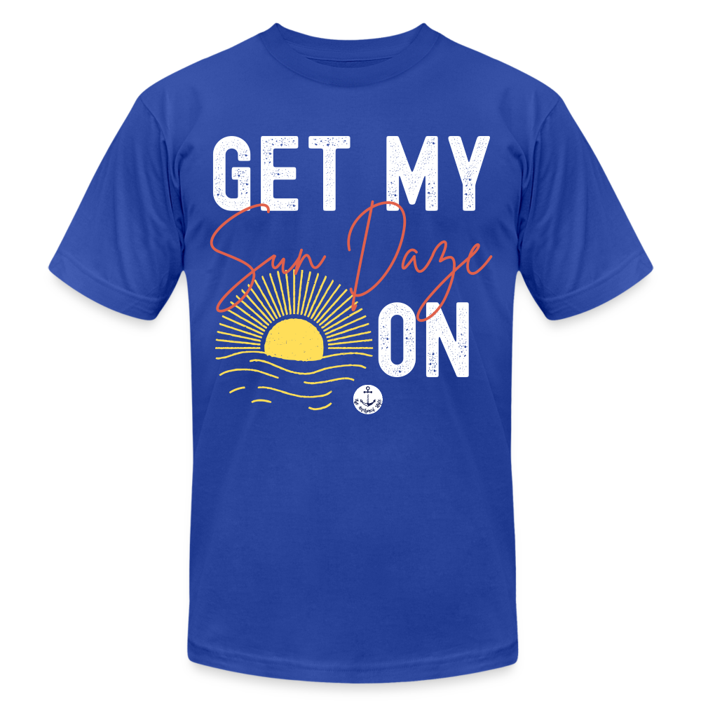 Sun Daze Everyday Lake Tee - royal blue