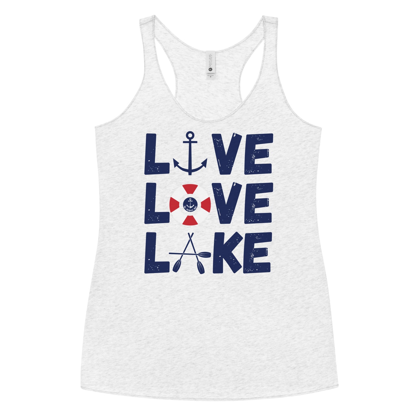 Live Love Lake Women's Racerback Lake Tank