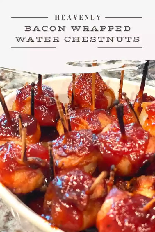 bacon wrapped barbecue water chestnuts recipe