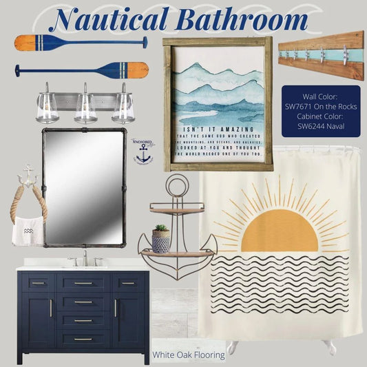 Decorate Your Nautical Bathroom Inspired By Love For Water