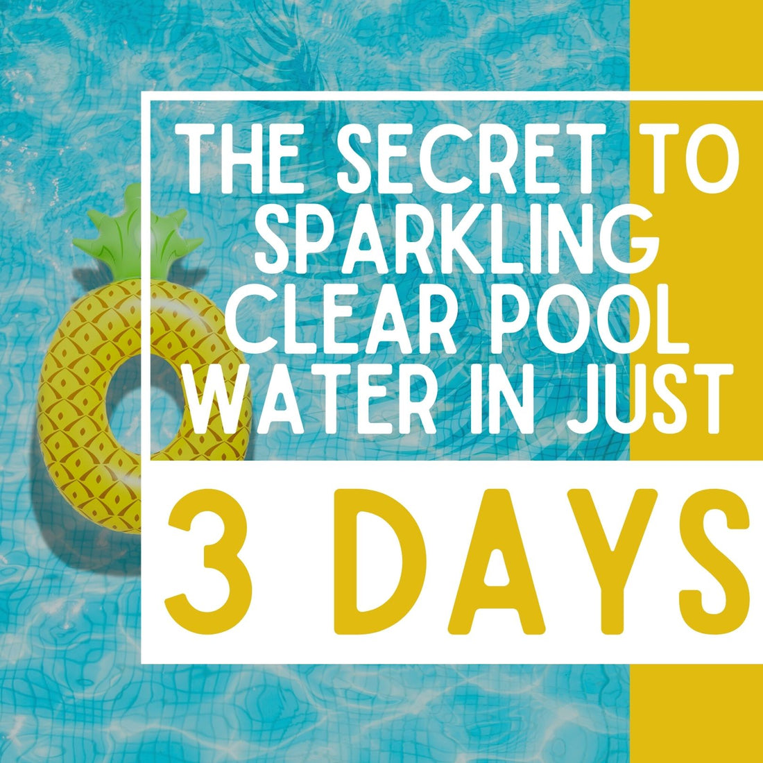 How to Get Sparkling Clear Pool Water in 3 Days