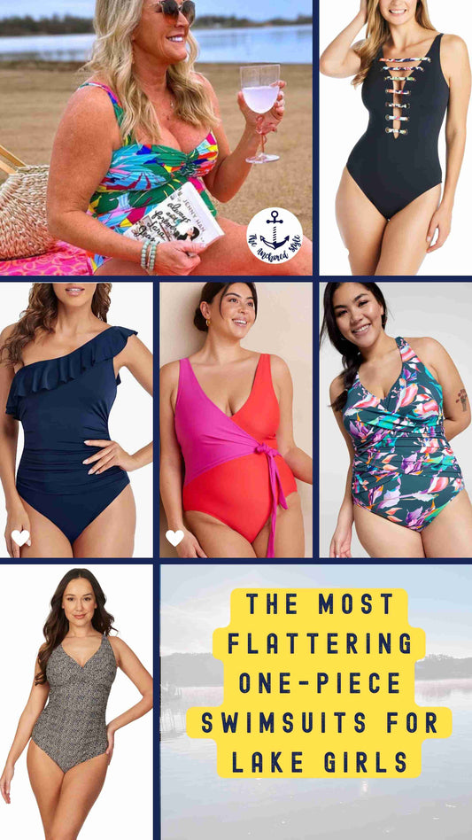 Unbelievably Fabulous & Flattering One-Piece Swimsuits: Made For Lake Girls
