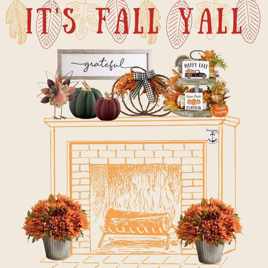 Fall Mantle Decor Inspiration