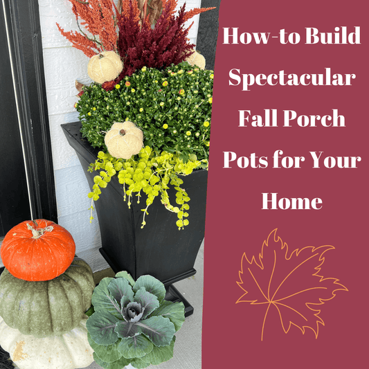 Fall Porch Pots