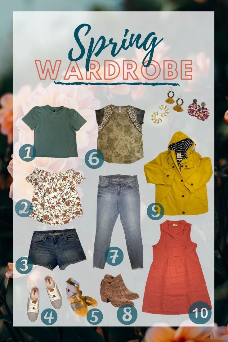Spring Neccesities 10 Spring Closet Essentials | The Anchored Style
