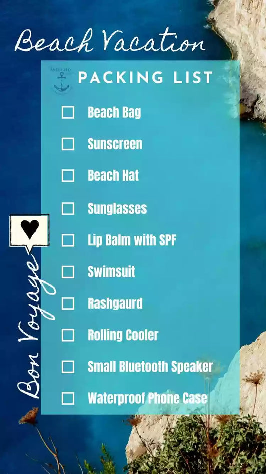 10 Important Things to Pack For a Day At The Beach