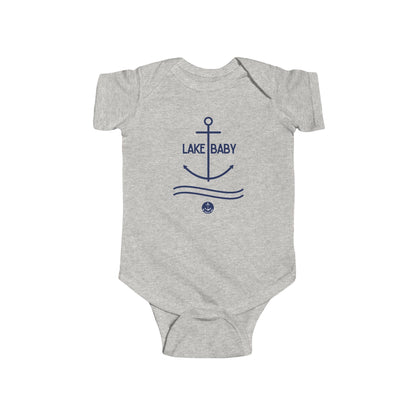 Lake Baby Infant Bodysuit – Nautical Anchor Baby Onesie