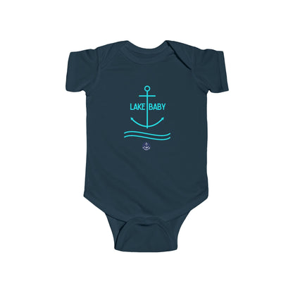 Lake Baby Infant Bodysuit – Nautical Anchor Baby Onesie