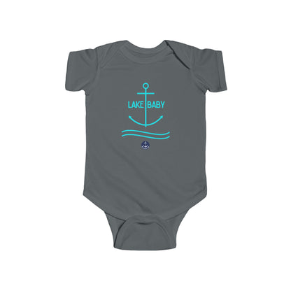 Lake Baby Infant Bodysuit – Nautical Anchor Baby Onesie