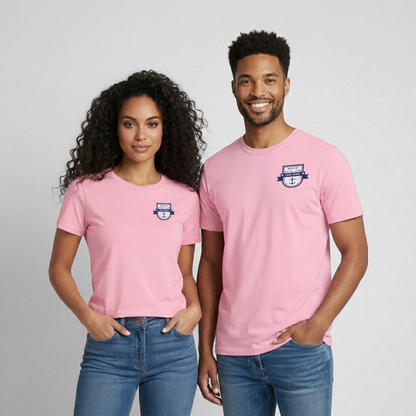 Lake Nehai Inboard Social Club T-Shirt - Unisex Sizing - light pink