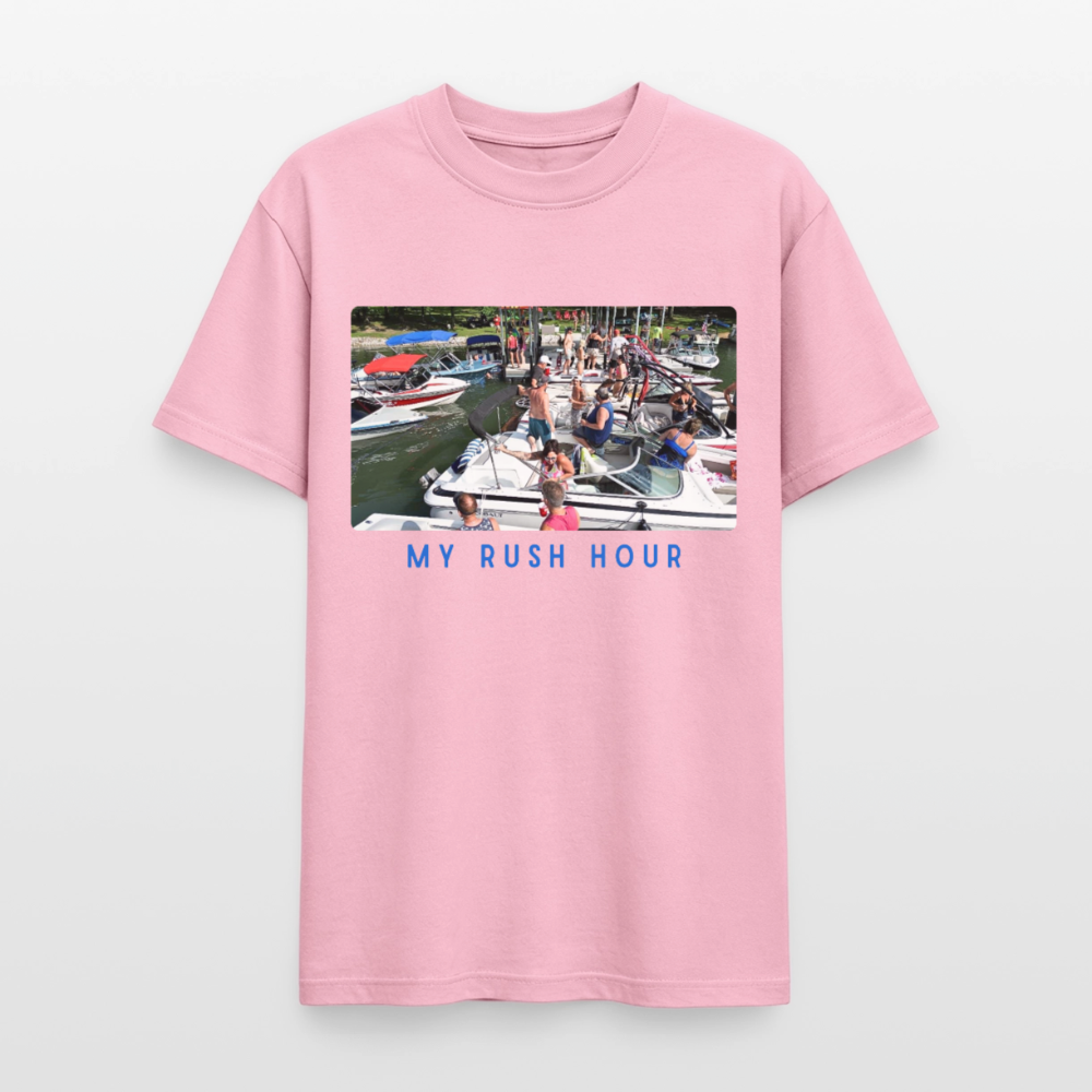 My Rush Hour Lake Life Tee - Unisex Sizing - light pink