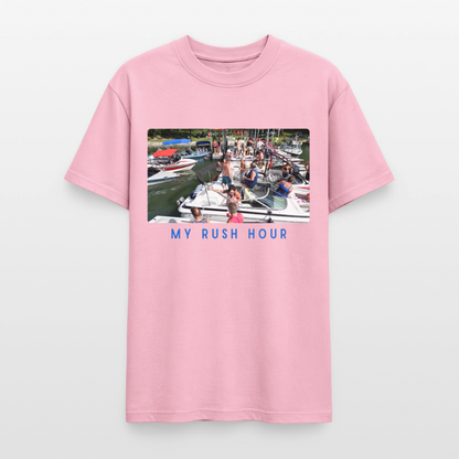My Rush Hour Lake Life Tee - Unisex Sizing - light pink