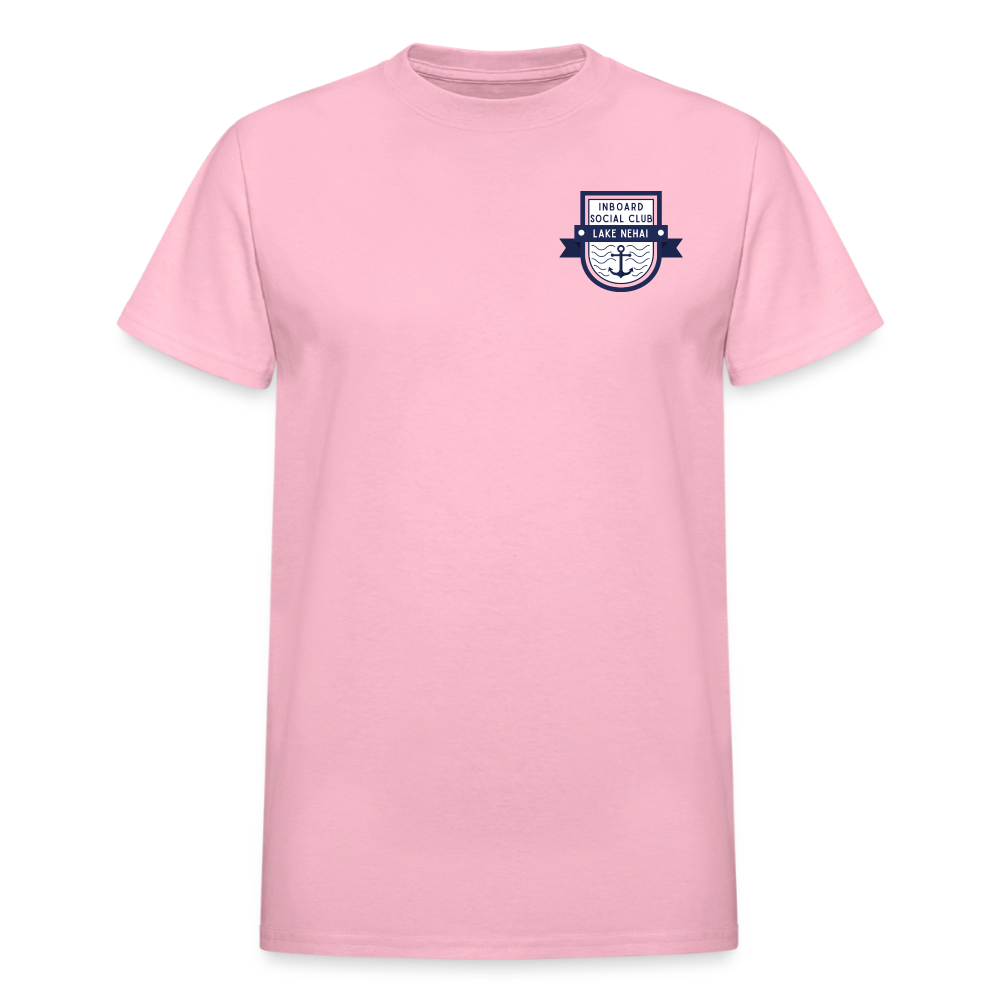 Lake Nehai Inboard Social Club T-Shirt - Unisex Sizing - light pink