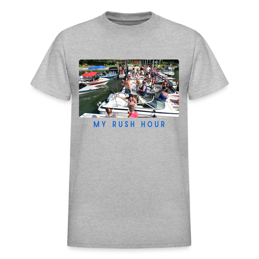 My Rush Hour Lake Life Tee - Unisex Sizing - heather gray