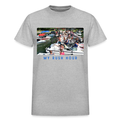 My Rush Hour Lake Life Tee - Unisex Sizing - heather gray