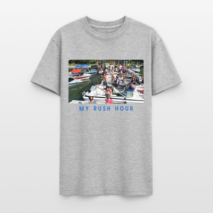 My Rush Hour Lake Life Tee - Unisex Sizing - heather gray