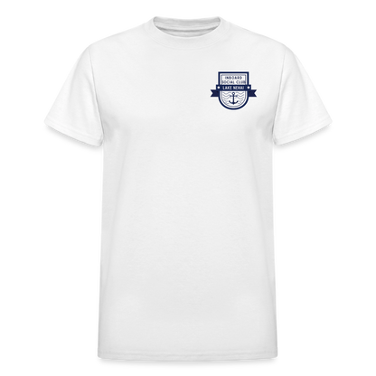 Lake Nehai Inboard Social Club T-Shirt - Unisex Sizing - white