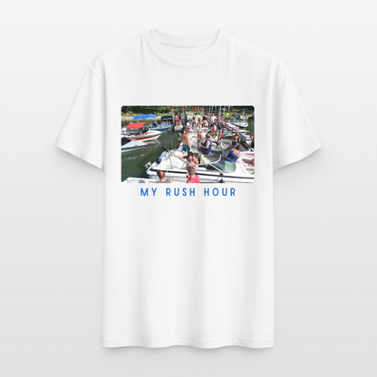 My Rush Hour Lake Life Tee - Unisex Sizing - white